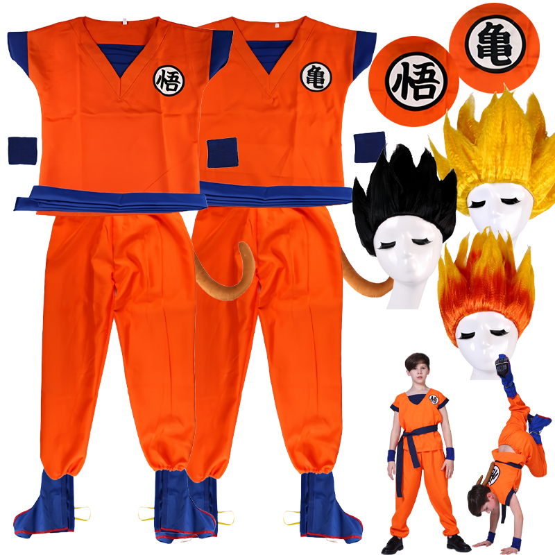Anime Zoey Cosplay - Kostium Halloween Goku dla dorosłych i