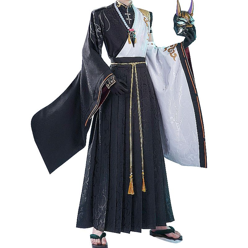 Anime Cosplay Clothes - Kostiumy Halloween XIAO Gra Genshin Impact