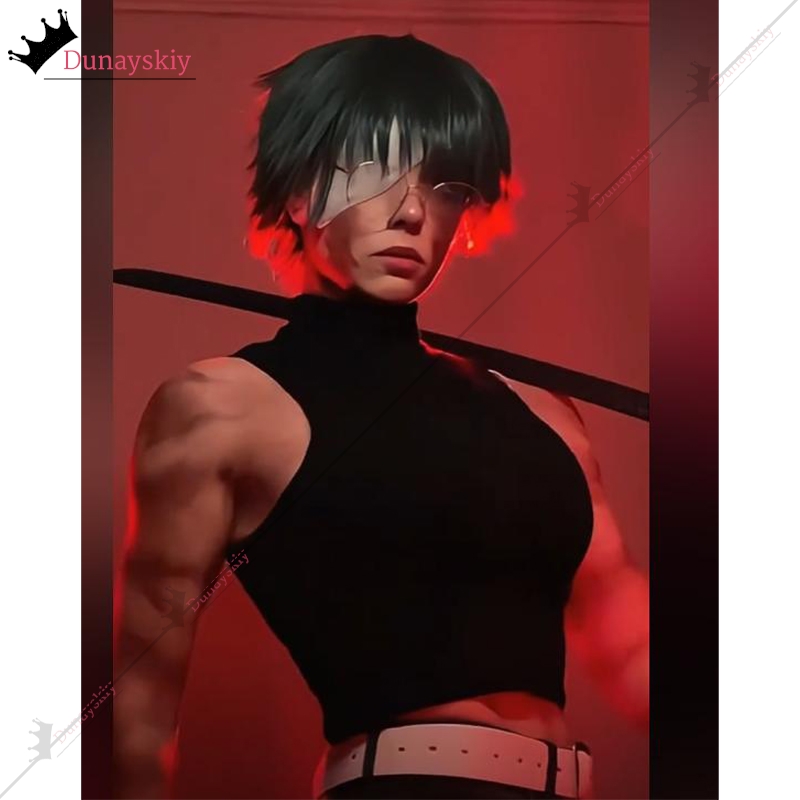 Jujutsu Kaisen Uniform - YiNuo*/2026 Nowy Kostium Cosplay Maki Zenina