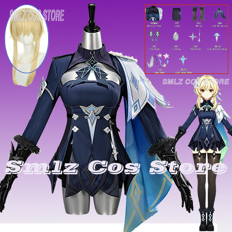 Anime Cosplay Clothes - 2026 Genshin Impact Kostium Cosplay Podróżnika