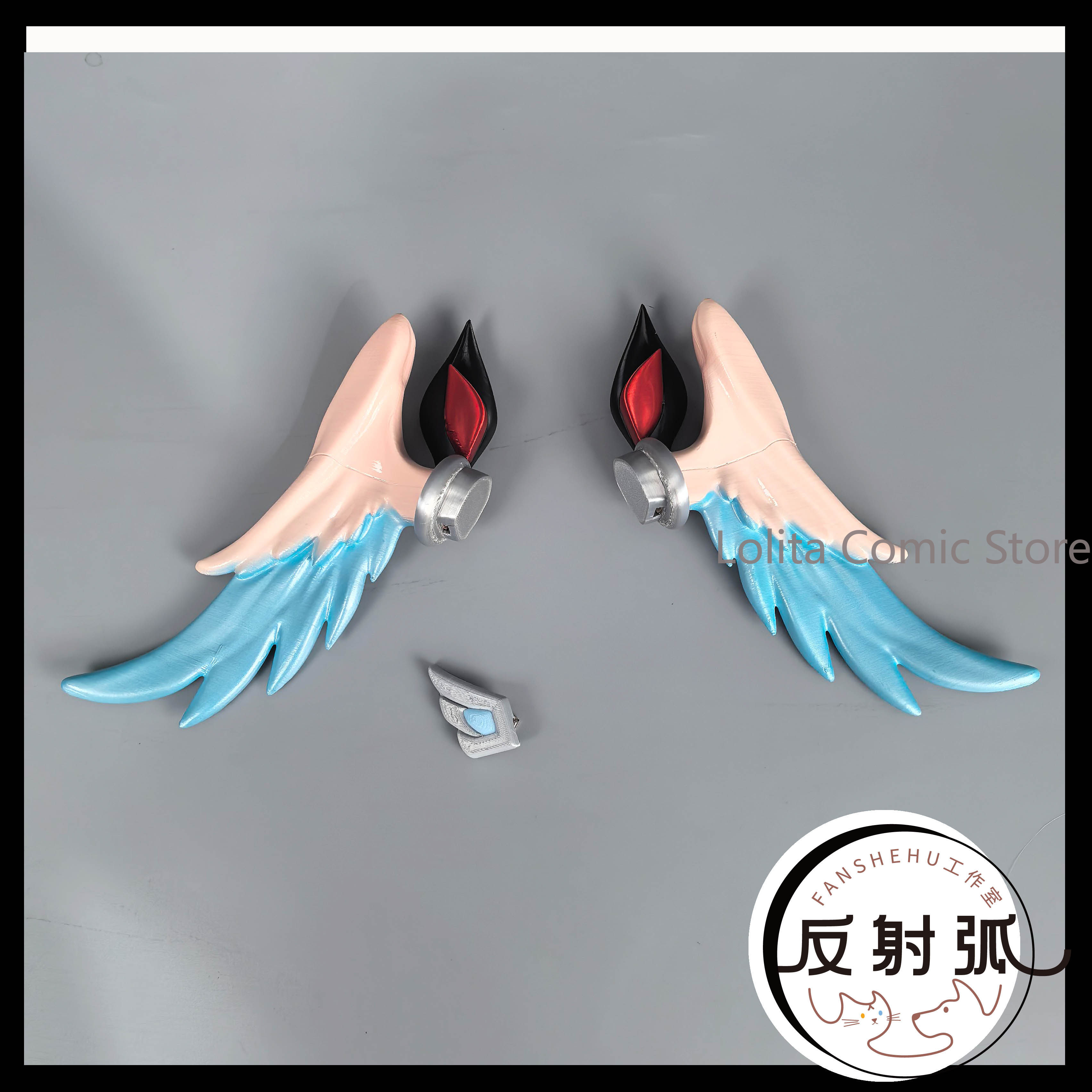 Anime Cosplay For Girls - Anime Genshin Impact Linnea skrzydło nakrycie