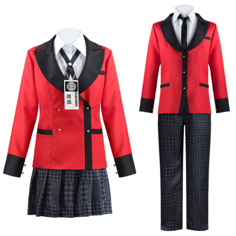 Anime Cosplay Yumeko - Kostium cosplay z anime Kakegurui, postać
