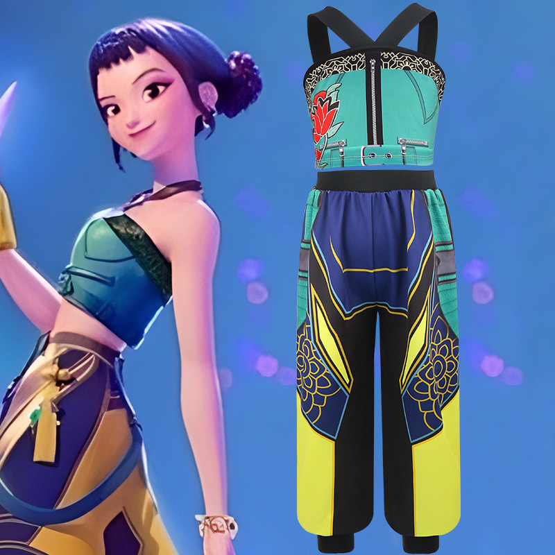 Cosplay Duo Anime - Koreański Pop Dziecięcy Strój Cosplay Dziewczęcy