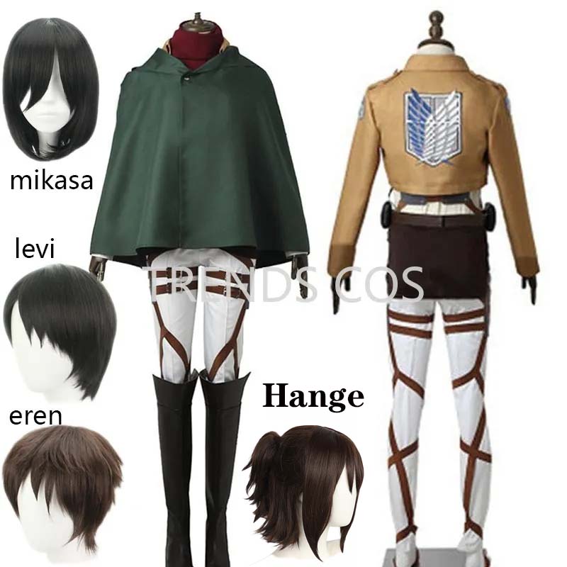 Anime Cosplay Yumeko - Cosplay Anime Levi Ackerman Mikasa Ackerman