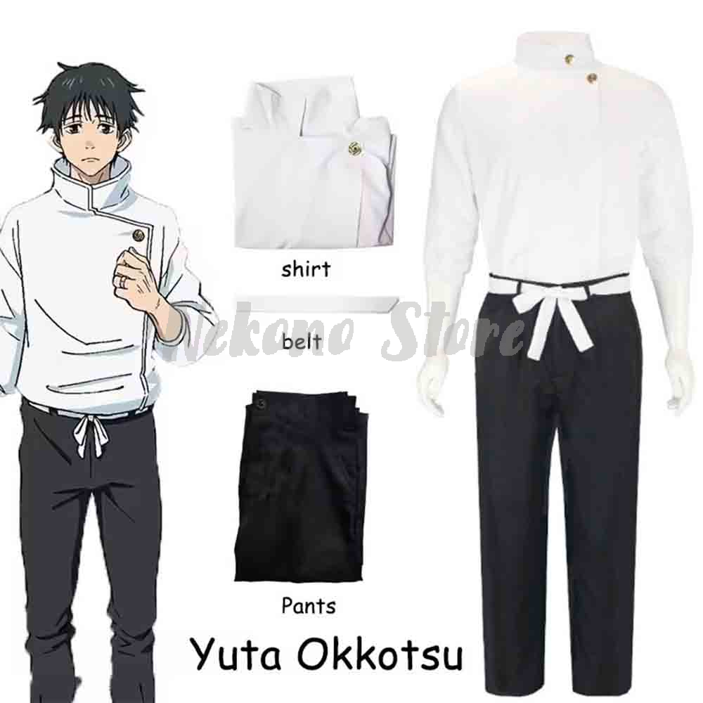 Jujutsu Kaisen Uniform - Gorąca wyprzedaż Kostium Cosplay Yuta Okkotsu