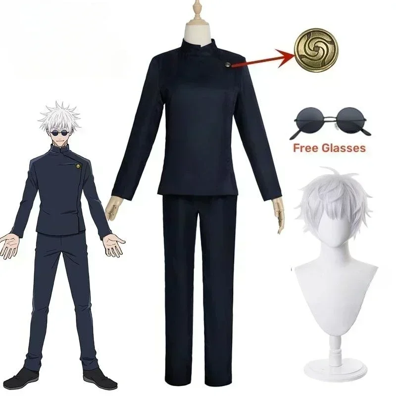 Anime Gojo Satoru Cosplay Unif – Jujutsu Kaisen Uniform recenzja i cena