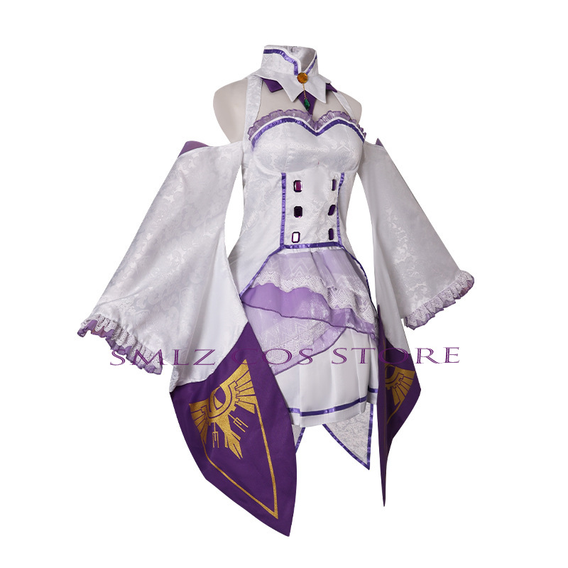 Emilia Cosplay Anime Re:Zero K – Anime Cosplay Clothes recenzja i cena