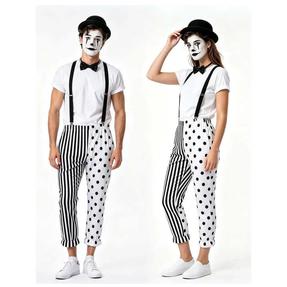 Czarno-biały zestaw dla pary m – Anime Cosplay Couple recenzja i cena