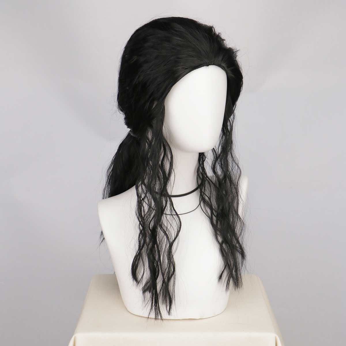 Peruka do cosplayu Michaela Ja – Anime Cosplay Long Black Hair recenzja i cena