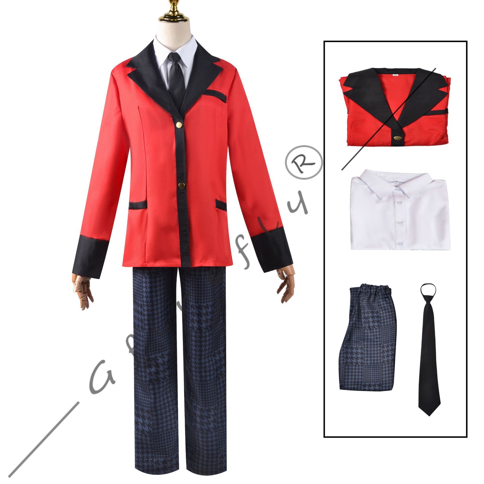 Kostium Cosplay Kakegurui Jyab – Anime Cosplay Yumeko recenzja i cena