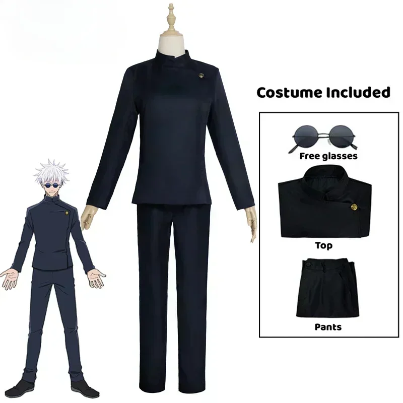 Anime Gojo Satoru Cosplay Unif – Jujutsu Kaisen Uniform recenzja i cena