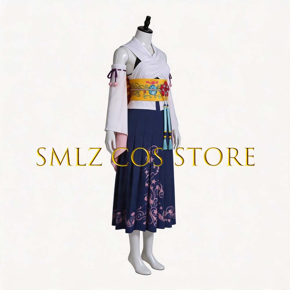Smlz FFX Yuna Cosplay Anime FF – Anime Cosplay Clothes recenzja i cena