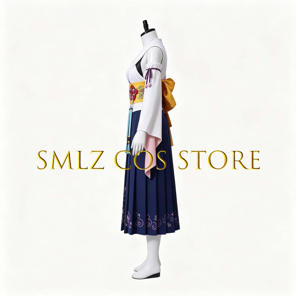 Smlz FFX Yuna Cosplay Anime FF – Anime Cosplay Clothes recenzja i cena