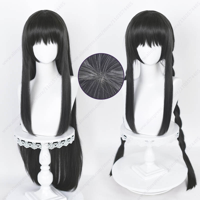 Akemi Homura 90cm długości pro – Anime Cosplay Long Black Hair recenzja i cena