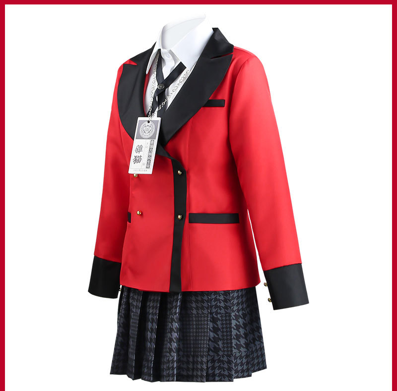 Kostium cosplay z anime Kakegu – Anime Cosplay Yumeko recenzja i cena
