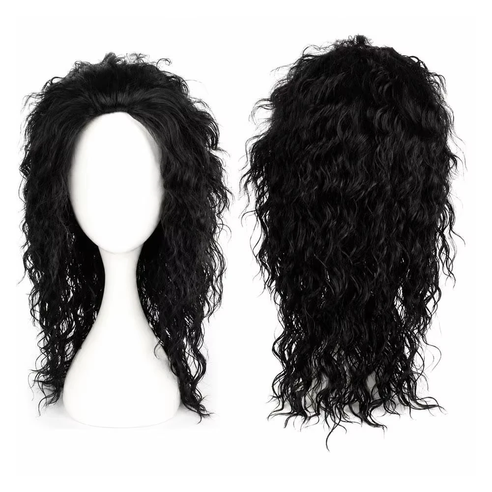 Anime Michael Jackson Cosplay  – Anime Cosplay Long Black Hair recenzja i cena