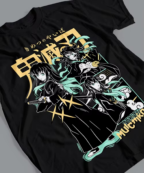 Koszulka z grafiką anime Demon – Anime Cosplay Real recenzja i cena