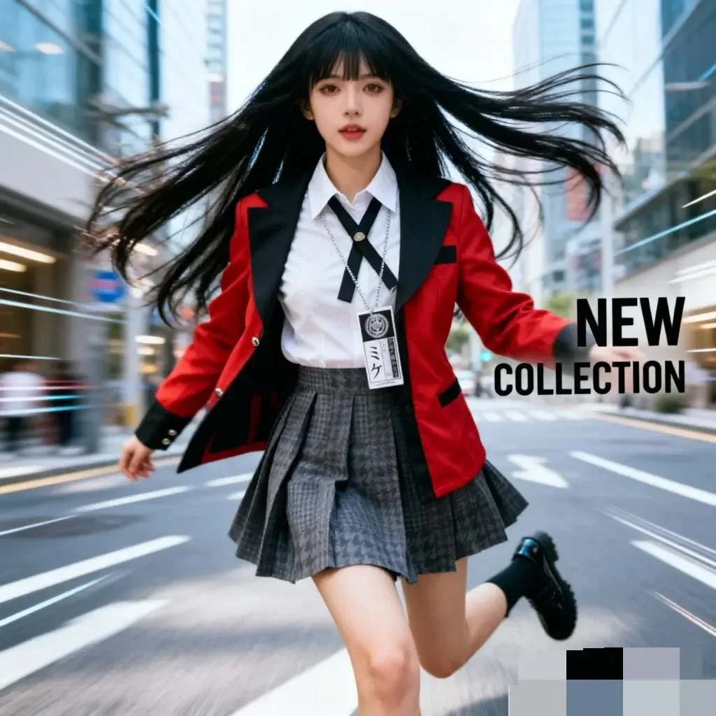 Kostium Cosplay Anime Kakeguru – Anime Cosplay Yumeko recenzja i cena