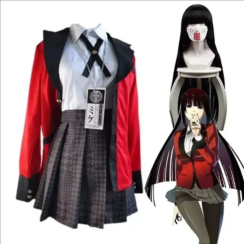 Kostium Cosplay Anime Kakeguru – Anime Cosplay Yumeko recenzja i cena