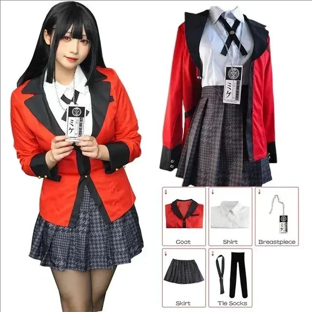Kostium Cosplay Anime Kakeguru – Anime Cosplay Yumeko recenzja i cena