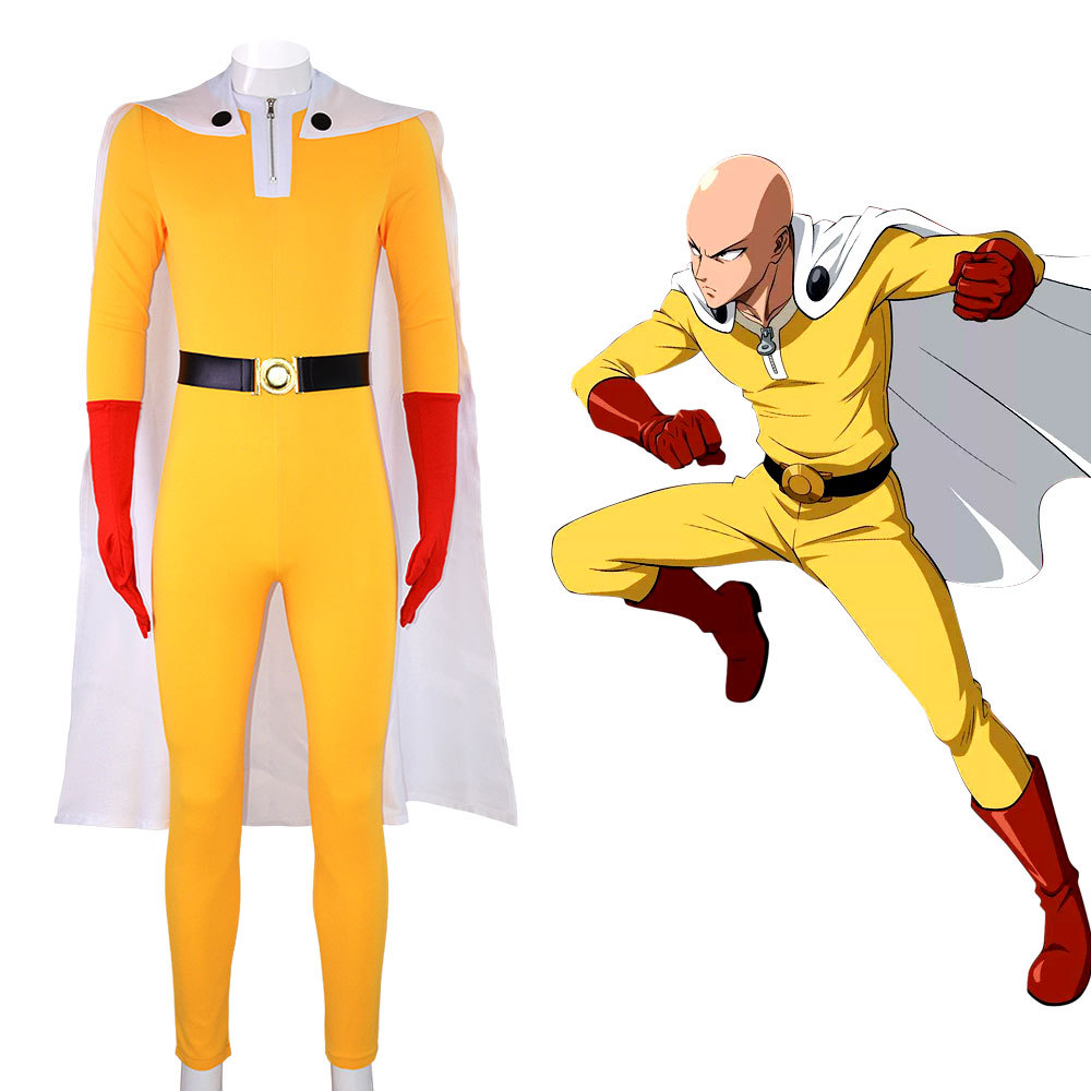 One Punch Man Saitama Cosplay  – Anime Cosplay One Punch Man recenzja i cena