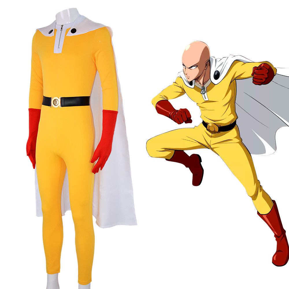 One Punch Man Saitama Cosplay  – Anime Cosplay One Punch Man recenzja i cena