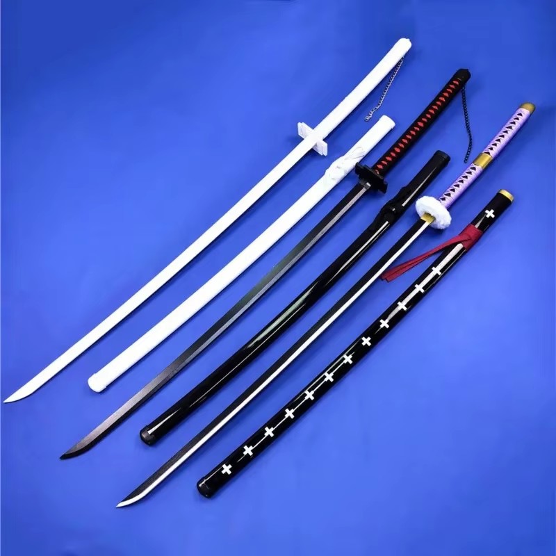 55-calowy miecz katana Kurosak – Anime Cosplay Real recenzja i cena