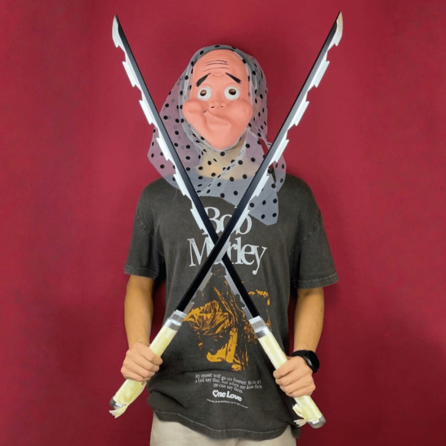 40-calowy miecz Demon Slayer I – Anime Cosplay Real recenzja i cena