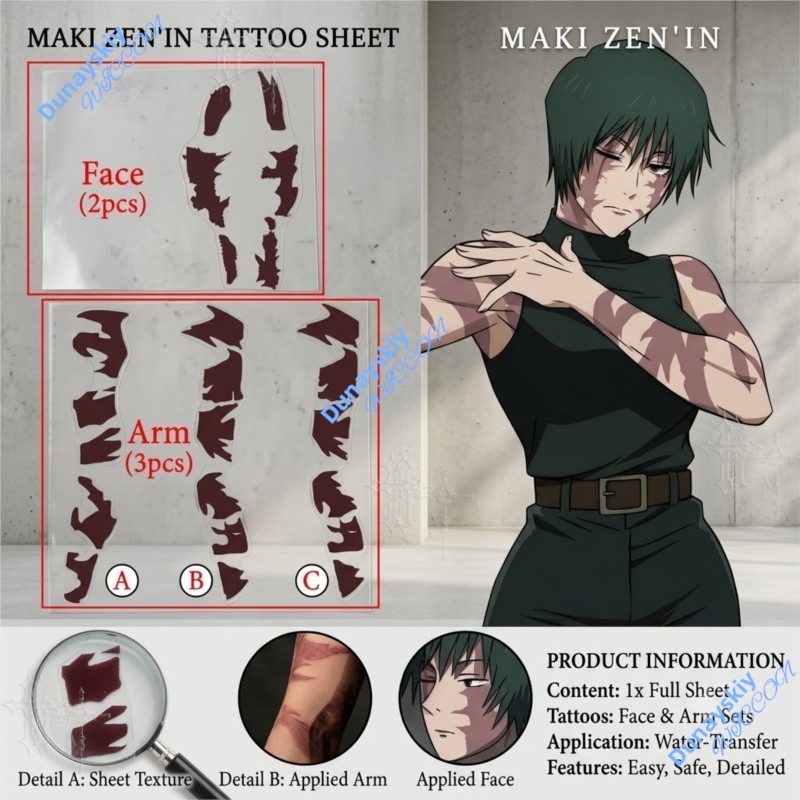 Anime Jujutsu Kaisen Zenin Mak – Jujutsu Kaisen Uniform recenzja i cena