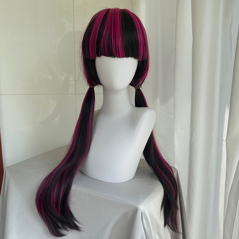 Wysokiej jakości peruka do cos – Anime Cosplay Long Black Hair recenzja i cena